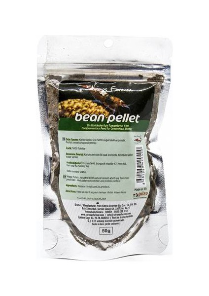 Shrımps Forever Bean Pellet 50 gr