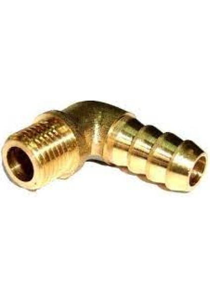 1/4 - 8 mm Sarı Hortum Dirseği