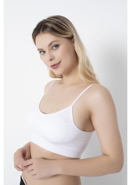 Ince Askılı Pedli Seamless/dikişsiz Sütyen 3316 fırsatları
