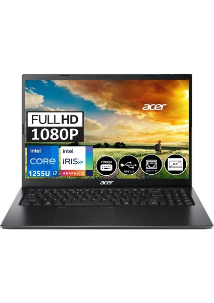 Extensa EX215-55 Intel I7 1255U 16GB 1tb SSD Intel® UHD Graphics 15.6" Full Hd Windows 11 Pro Taşınabilir Bilgisayar NX.EGYEY.004 Sr6