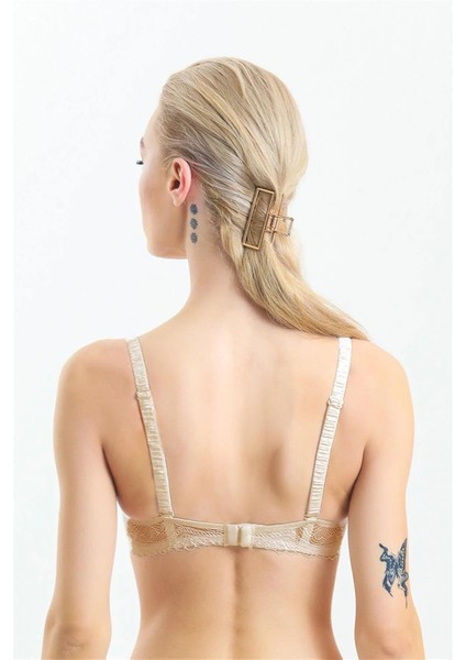 2271 Az Dantelli Çok Dolgulu Sütyen - Ten fiyatları