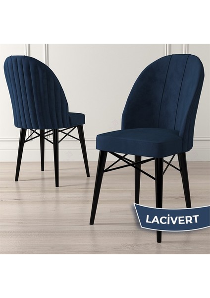 Jena Serisi 4 Adet Mutfak Sandalyesi 1.sınıf Babyface Ithal Kumaş Siyah Gürgen Ayak fiyatları