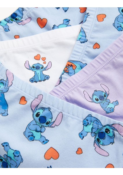 Marks & Spencer 5'li Lilo & Stitch™ Short Külot