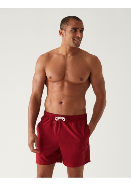 Regular Fit Quick Dry Deniz Şortu
