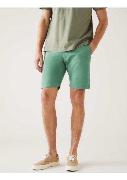 Regular Fit Chino Şort