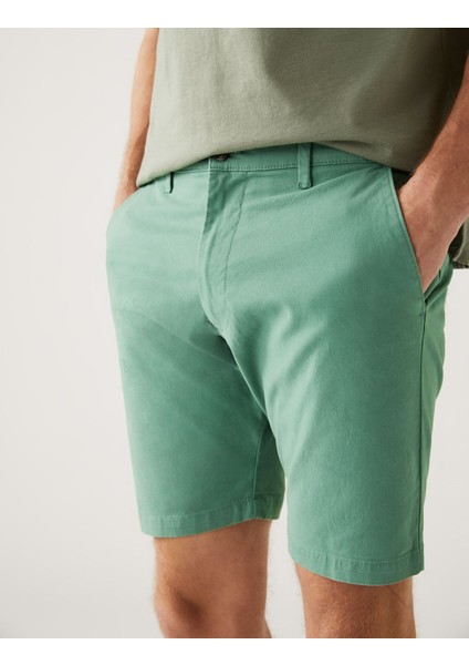 Regular Fit Chino Şort