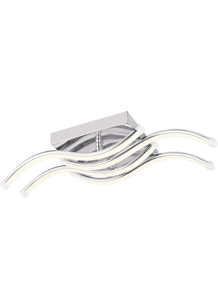 Demba 4000K Krom Plafoyer Modern Mutfak Banyo Salon LED Avize