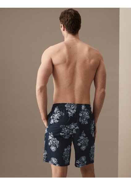 Marks & Spencer Regular Fit Çiçek Desenli Pijama Altı