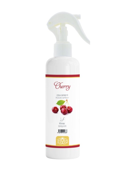 Kiraz Kokusu Oto Kokusu Spreyli Araç Oda ve Ortam Kokusu 400 ml Kalıcı Uzun Ömürlü