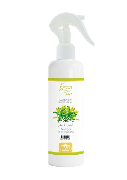 Yeşil Çay Kokusu Oto Kokusu Spreyli Araç Oda ve Ortam Kokusu 400 ml Kalıcı Uzun Ömürlü
