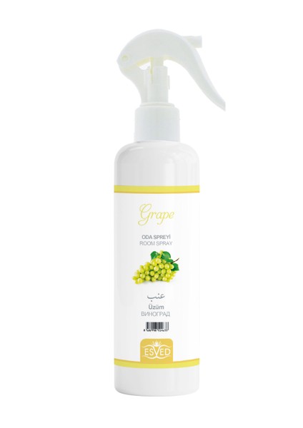 Üzüm Kokusu Oto Kokusu Spreyli Araç Oda ve Ortam Kokusu 400 ml Kalıcı Uzun Ömürlü