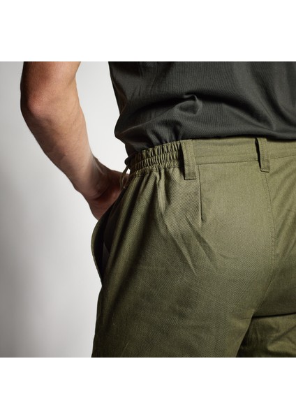 Solognac Erkek Avcılık Pantolonu - Yeşil - Steppe 100 indirimleri