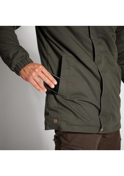 Solognac Erkek Avcılık Montu - Yeşil - 100 indirimleri