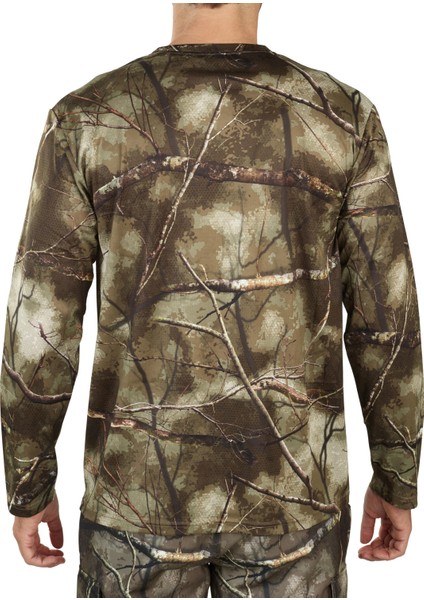 Solognac Avcılık Tişörtü - Treemetic Kamuflaj Desenli - 100 fiyatları