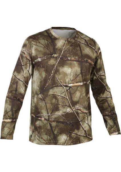 Solognac Avcılık Tişörtü - Treemetic Kamuflaj Desenli - 100 indirimleri