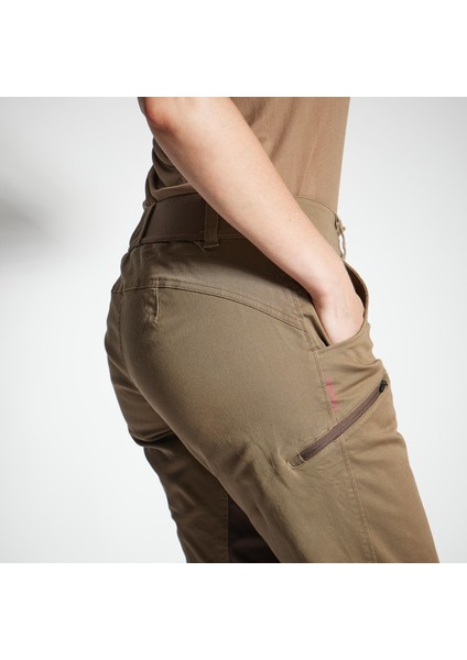 Solognac Kadın Outdoor Pantolon - Avcılık ve Doğa Gözlemi - Kahverengi - 500