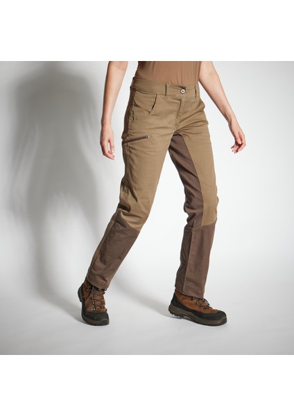 Solognac Kadın Outdoor Pantolon - Avcılık ve Doğa Gözlemi - Kahverengi - 500 fiyatları