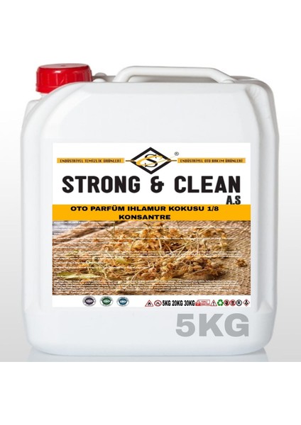 Oto Parfüm Konsantre 1/8 Ihlamur Kokulu 5kg