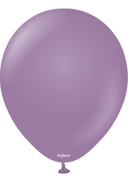 Retro Lavanta Pastel Balon 5 Li