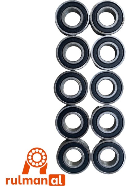 609 2rs Rulman 9X24X7 10 Adet