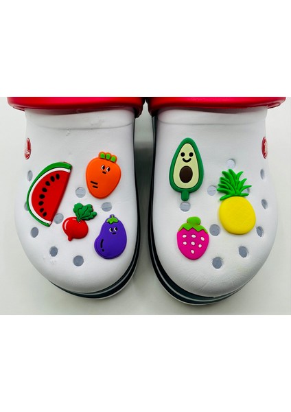 Crocs Jibbitz Terlik Süsü 7'li Set CJ702 193-196-205-224-225-420-424