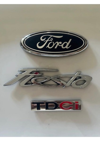 Ford Fiesta Bagaj Arması Tdci Logo 2009-2012 Arası Araçlara Uyumludur