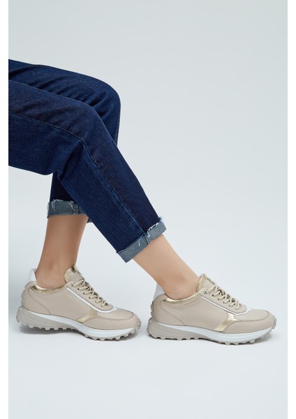 Kadın Derı Sneakers Spor Ayakkabı 383 Z-01 Bn Ayk Y23