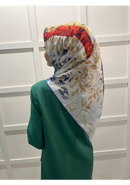 Ipek Koton (Pamuklu) Yaz Serinliği Desenli Eşarp 7801221