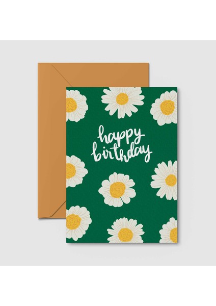 Kartpostal - Tebrik Kartı & Zarf Happy Birthday Doğumgünü Iyi Ki Doğdun