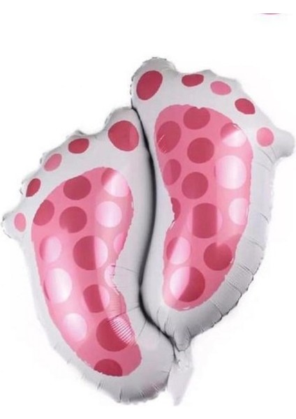 Ayak Folyo Balon Pembe 65 cm