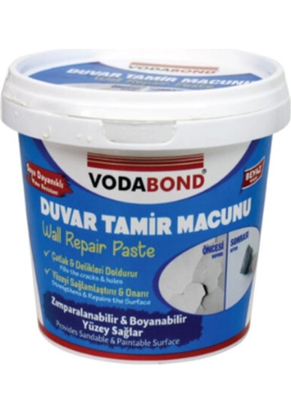 Beyaz Duvar Tamir Macunu 500 gr