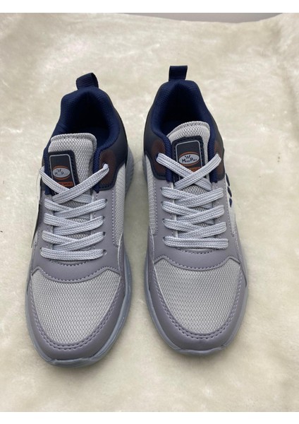 Laciver-Gri Unisex Yürüyüş Ayakkabısı - Lacivert-Gri - 38 - ST01940-LACİVERT-GRİ-38 indirimleri