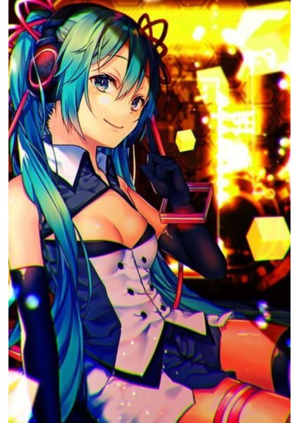 Hatsune Miku - Anime Duvar  Poster 27 Adet -10CM*15CM