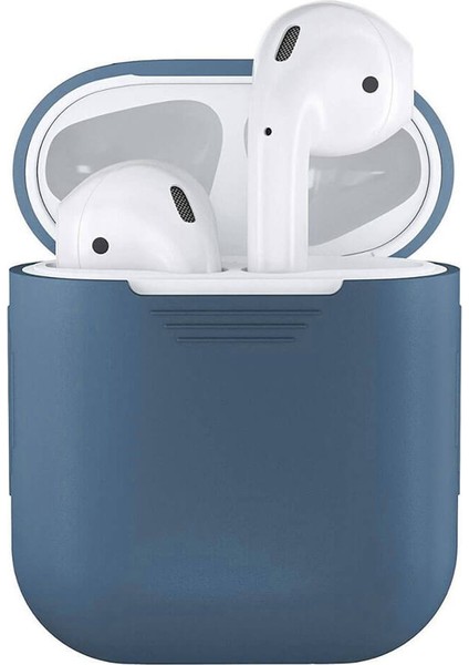 Apple Airpods 1. ve 2. Nesil Uyumlu Silikon Koruma Kılıfı