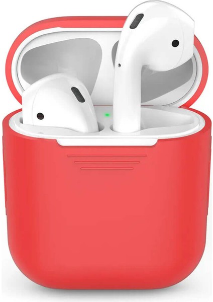 Apple Airpods 1. ve 2. Nesil Uyumlu Silikon Koruma Kılıfı