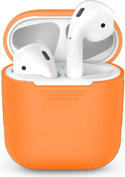 Apple Airpods 1. ve 2. Nesil Uyumlu Silikon Koruma Kılıfı