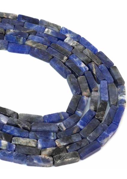 13X4 mm Sodalit Taşı Dizi