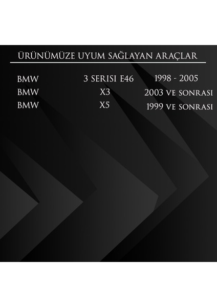 Bmw 3 Serisi E46, X5,x3 Için Lift Dayama Takozu