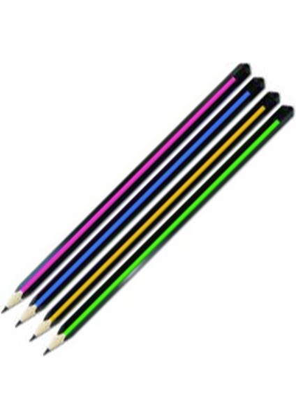 Lets Üçgen Kurşun Kalem (12 Adet-1 Paket) fiyatları