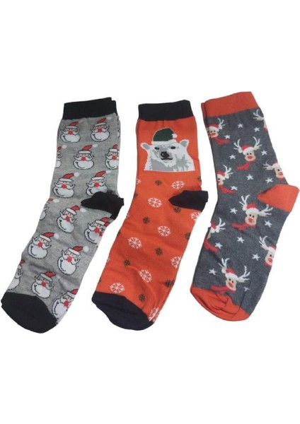 Pamuklu Soket Yılbaşı Kadın Çorabı fiyatları