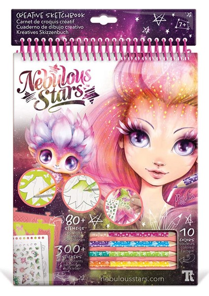 Nebelous Stars Kalemli Yaratıcı Cizim Defteri Petulia 6927