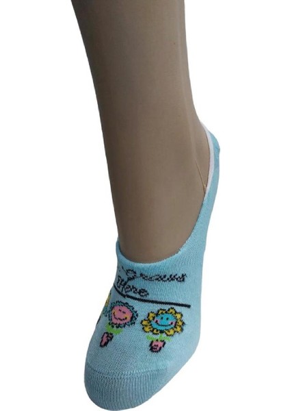 3'lü Pamuklu Silikonlu Kadın Babet Çorap fiyatları