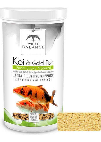 Koi-Gold Fish Pond Sticks Natural 1000 ml