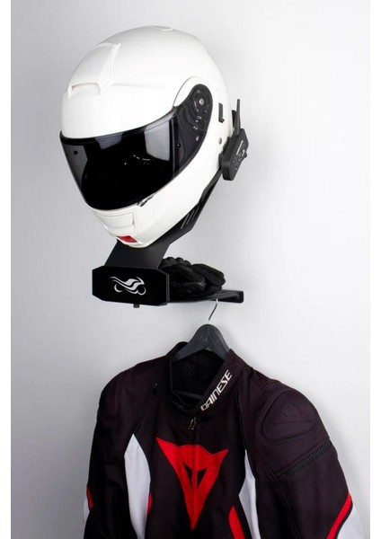 Metal Motosiklet Kask Tutucu, Kask Askısı, Teçhizat Askısı, Metal Kask Tutucu, Motosiklet Teçhizatı