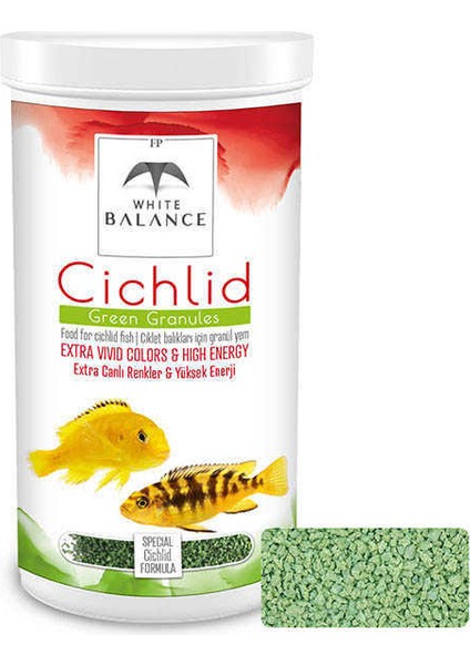 Cichlid Green Granules 1000 ml