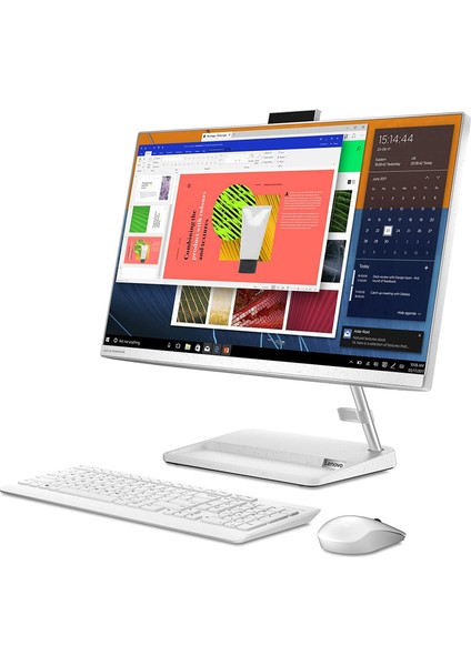 Ideacentre Aıo 3 27IAP7 Intel Core I5 12450H 8 GB 256GB SSD 27" Dos Aıo Masaüstü Bilgisayar BF0GJ00K7TX01+ZETTAUSBBELLEK