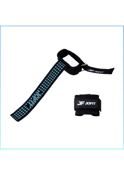 Pro Lifting Straps Siyah - Mavi