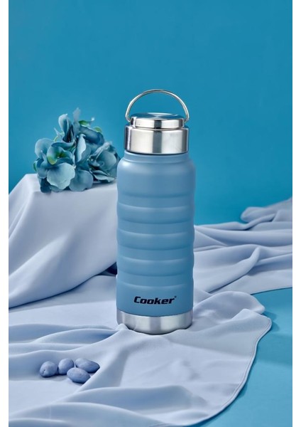 CKR2054 400 ml Renkli Çelik Termos Pembe