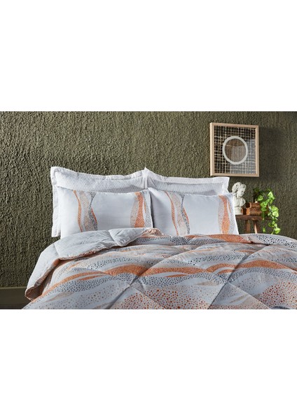 Polycotton Comforter Set Çift Kişilik Lidya