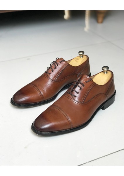 Italyan Stil Iç Dış Naturel Deri Erkek Ayakkabı Camel T6102 fiyatları
